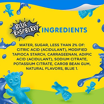 Snack Pack Sour Patch Kids Juicy Gels Blue Raspberry - 6-3.25 - Image 5