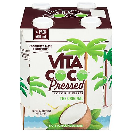 Vita Coco Pressed Coconut Water The Original - 4-16.9 Fl. Oz. - Image 3