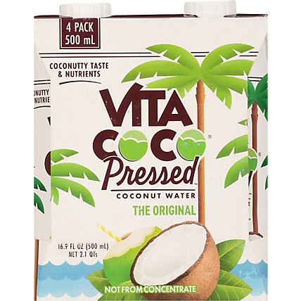 Vita Coco Pressed Coconut Water The Original - 4-16.9 Fl. Oz. - Image 2