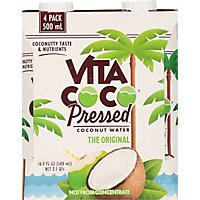 Vita Coco Pressed Coconut Water The Original - 4-16.9 Fl. Oz. - Image 2