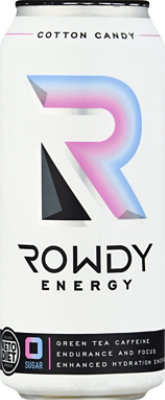 Rowdy Energy Drink Cotton Candy - 16 FZ - Image 2