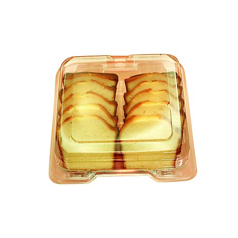 Cake Loaf Butter Slices 10 Ct - EA