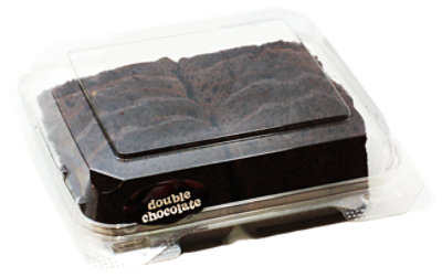 Cake Loaf Double Chocolate Slice 10 Ct - EA - Image 1