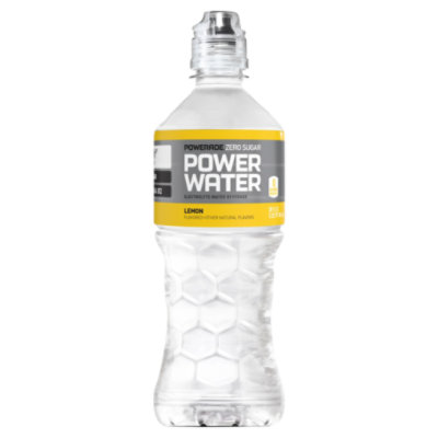 Powerade Zero Sugar Power Water Lemon Bottle - 16.9 FZ - Image 2