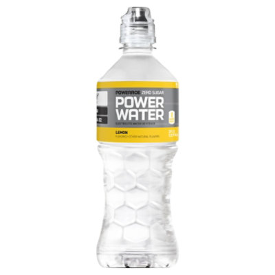 Powerade Zero Sugar Power Water Lemon Bottle - 16.9 FZ - Image 1