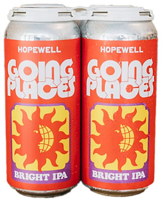 Hopewell Going Places Ipa In Cans - 4-16 FZ - Image 1