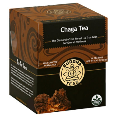 Buddha Teas Tea Chaga Mushroom - 18 CT - Image 1