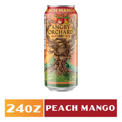 Angry Orchard Peach Mango Hard Cider - 24 Fl. Oz. - Image 1