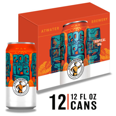 Atwater Pog-O-Licious IPA Craft Beer 6.5% ABV Cans - 12-12 Fl. Oz. - Image 1