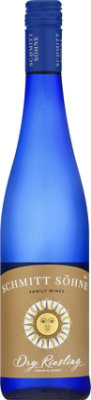 Schmitt Sohne Dry Riesling Wine - 750 ML - Image 2