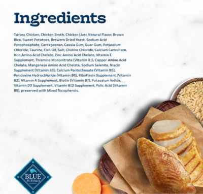 Blue Buffalo Tastefuls Wet Cat Food Pate Turkey and Chicken Entree Can - 5.5 Oz - Image 5