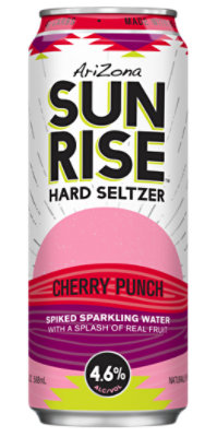 AriZona SunRise Cherry Punch Hard Seltzer Single Can - 19.2 Fl. Oz. - Image 1