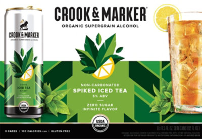 Crook & Marker Spiked Tea Variety Pack In Cans - 8-11.5 Fl. Oz. - Image 6