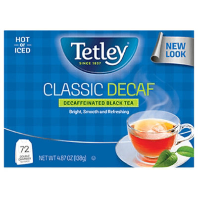 Tetley Decaf Blend Tea - 72 CT - Image 1