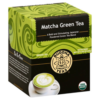 Buddha Teas Green Tea Matcha - 18 CT - Image 1