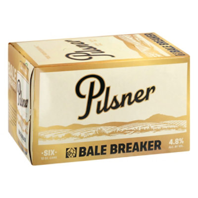 Bale Breaker Pilsner 6/12 In Cans - 6-12 FZ - Image 1