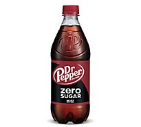 Dr. Pepper Soda Zero Sugar - 20 Fl. Oz.