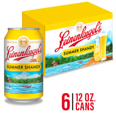 Leinenkugel's Red Lager Craft Beer 5% ABV In Cans - 6-12 Fl. Oz. - Image 1