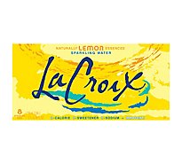 LaCroix Sparkling Water Lemon - 8-12 Oz