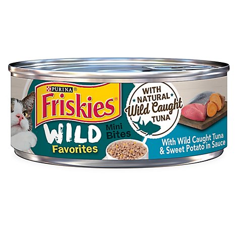Purina Friskies Tuna & Sweet Potato Cat Food - 5.5 OZ