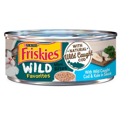 Purina Friskies Cod & Kale Cat Food - 5.5 OZ - Image 1