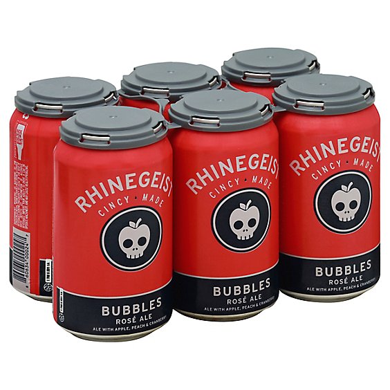 Rhinegeist Bubbles Rose In Cans - 6-12 FZ