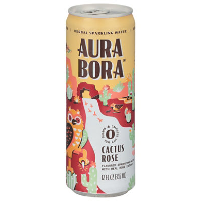 Aura Bora Water Sparkling Cactus Rose - 12 FZ - Image 3