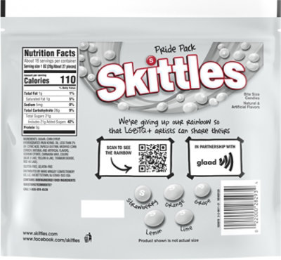 Skittles Original Limited Edition Chewy Candy Pride Pack Sharing Size - 15.6 Oz - Image 6
