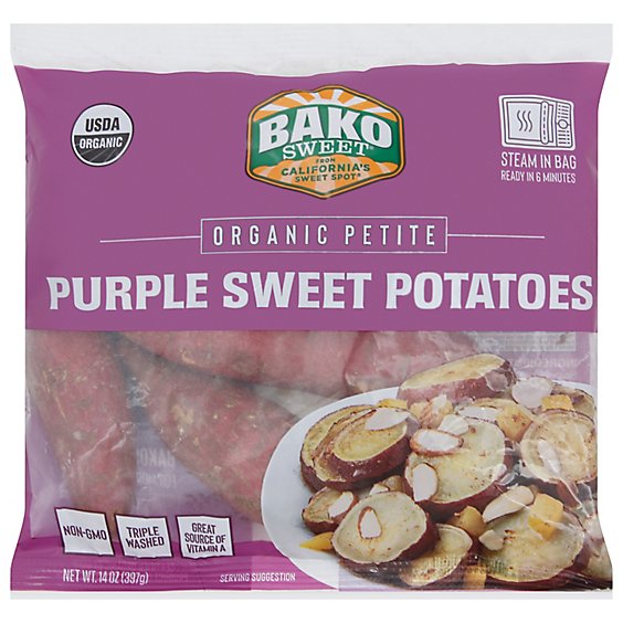 Potatoes Yams Purple Organic - 14 OZ