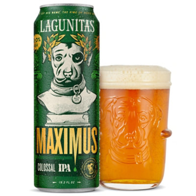 Lagunitas Maximus Ale Single Can - 19.2 Fl. Oz. - Image 4