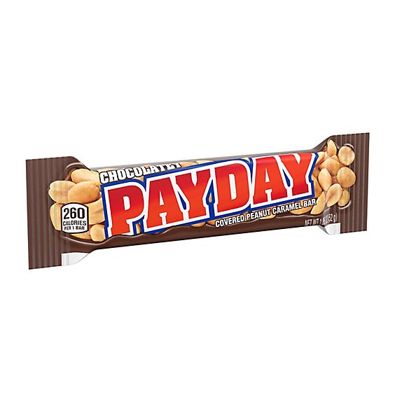Chocolatey Payday Peanut Caramel Standard Bar - 1.85 OZ
