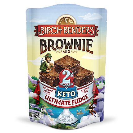 Birch Benders Mix Fudge Brownie Ultimate - 10.8 OZ - Image 1
