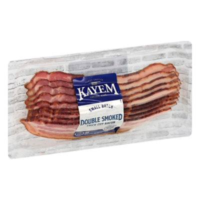 Kayem Double Smoked Thick Cut Bacon - 12 CT - Image 1