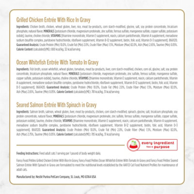 Fancy Feast Petites Cat Food Ocean Whitefish Turkey Chicken Wet - 24-2.8 Oz - Image 5