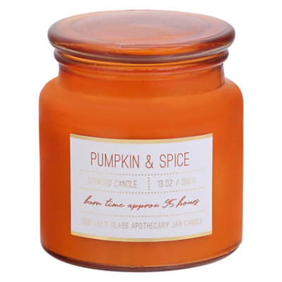 Debi Lilly Pumpkin Apothecary Candle EA Safeway