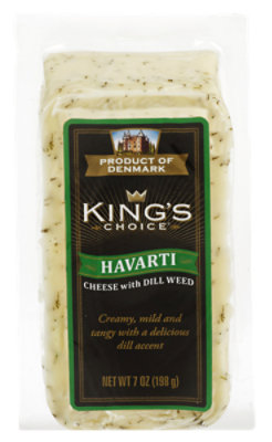 Kings Choice Havarti Cheese - 7 OZ - Image 1