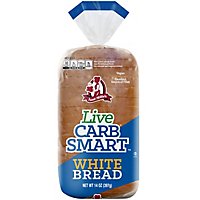 Aunt Millies Live Carb Smart White Bread - 14 OZ - Image 2