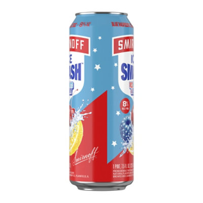 Smirnoff Ice Smash Red White And Berry 8% ABV Single Can - 23.5 Oz - Image 4