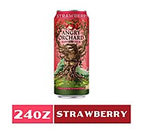 Angry Orchard Strawberry In Cans - 24 FZ