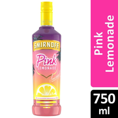 Smirnoff Pink Vodka Infused With Natural Flavors Lemonade - 750 Ml - Image 1