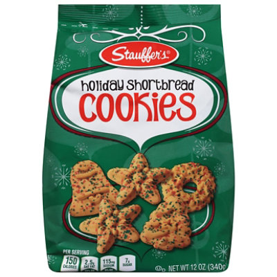 Holiday Red & Green Shortbread Cookies - 12 OZ - Image 3