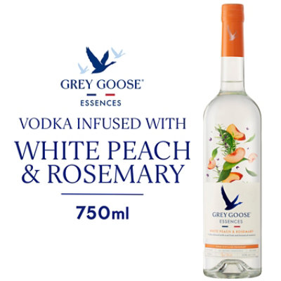 Grey Goose Essences White Peach and Rosemary Vodka with Natural Flavors - 750 Ml - Image 1