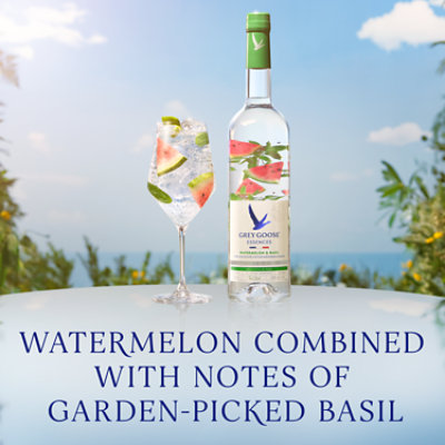 Grey Goose Essences Watermelon And Basil Vodka with Natural Flavors - 750 Ml - Image 2