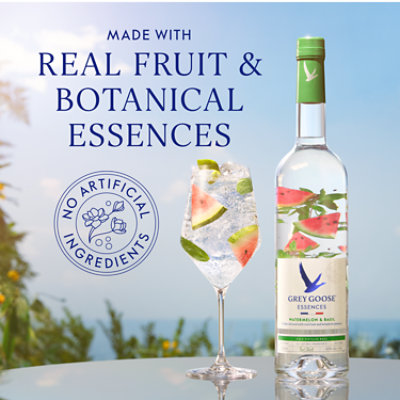 Grey Goose Essences Watermelon And Basil Vodka with Natural Flavors - 750 Ml - Image 3