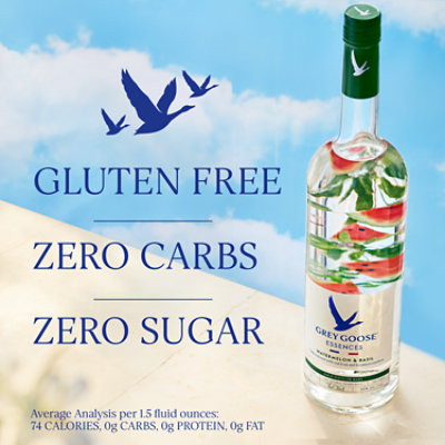 Grey Goose Essences Watermelon And Basil Vodka with Natural Flavors - 750 Ml - Image 5