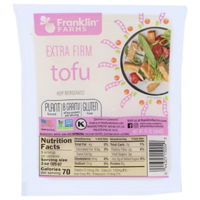 Franklin Farms Tofu Extra Firm 16 Oz Vons