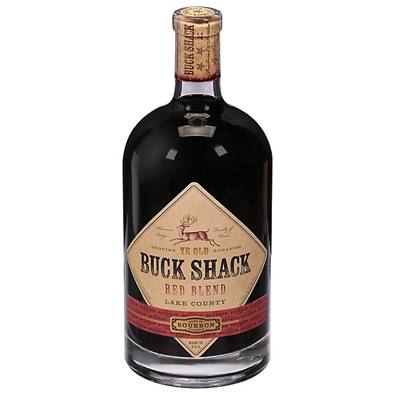 Buck Shack Bourbon Barrel Red Blend Wine - 750 ML