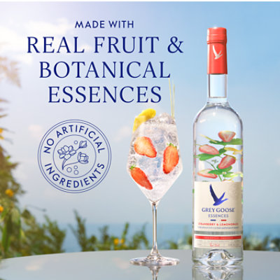 Grey Goose Essences Strawberry & Lemongrass Vodka With Natural Flavors - 750 Ml - Image 3