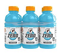Gatorade Zero Zero Sugar Thirst Quencher Cool Blue 12 Fl Oz 6 Count - 72 OZ