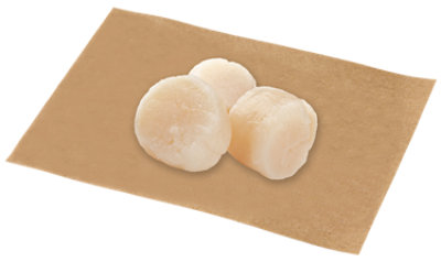 Wild Sea Scallops Frozen at Sea - .50 Lb. - Image 1